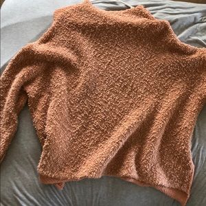 Free People High Neck Coral Tunic